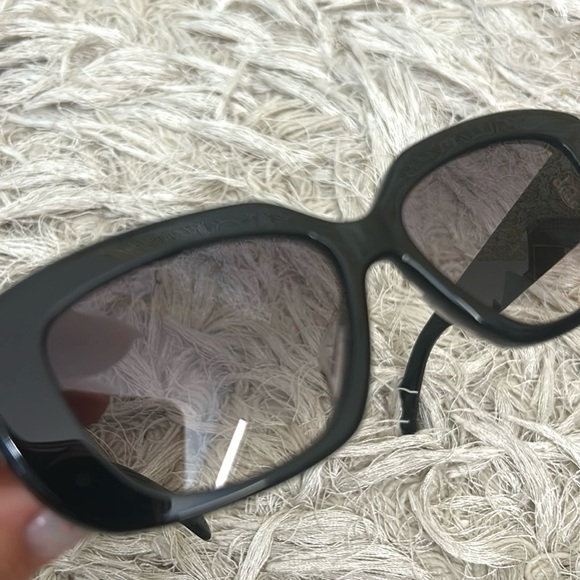 NIB CELINE Triomphe CL40216U Black/Gradient Brown Lenses Rectangle Sunglasses - Picture 10 of 16